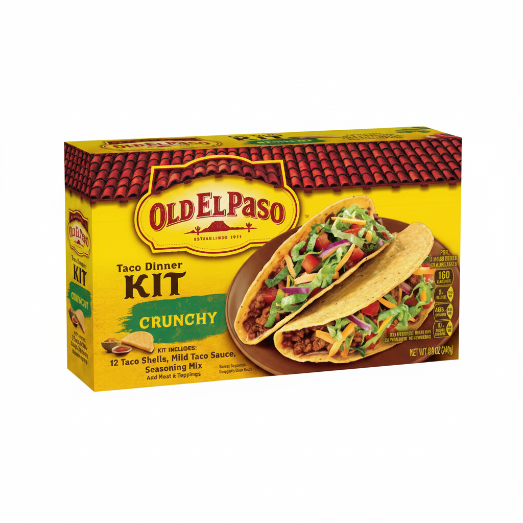TACOS OLD SHELL EL PASO 4.5OZ