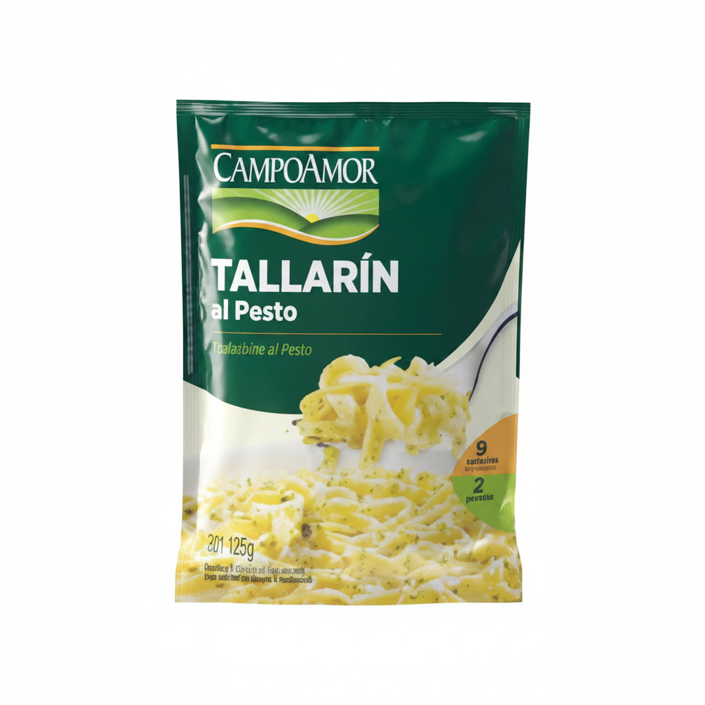 SPAGUETI TALLARINES AL PESTO CAMPO AMOR 135GR