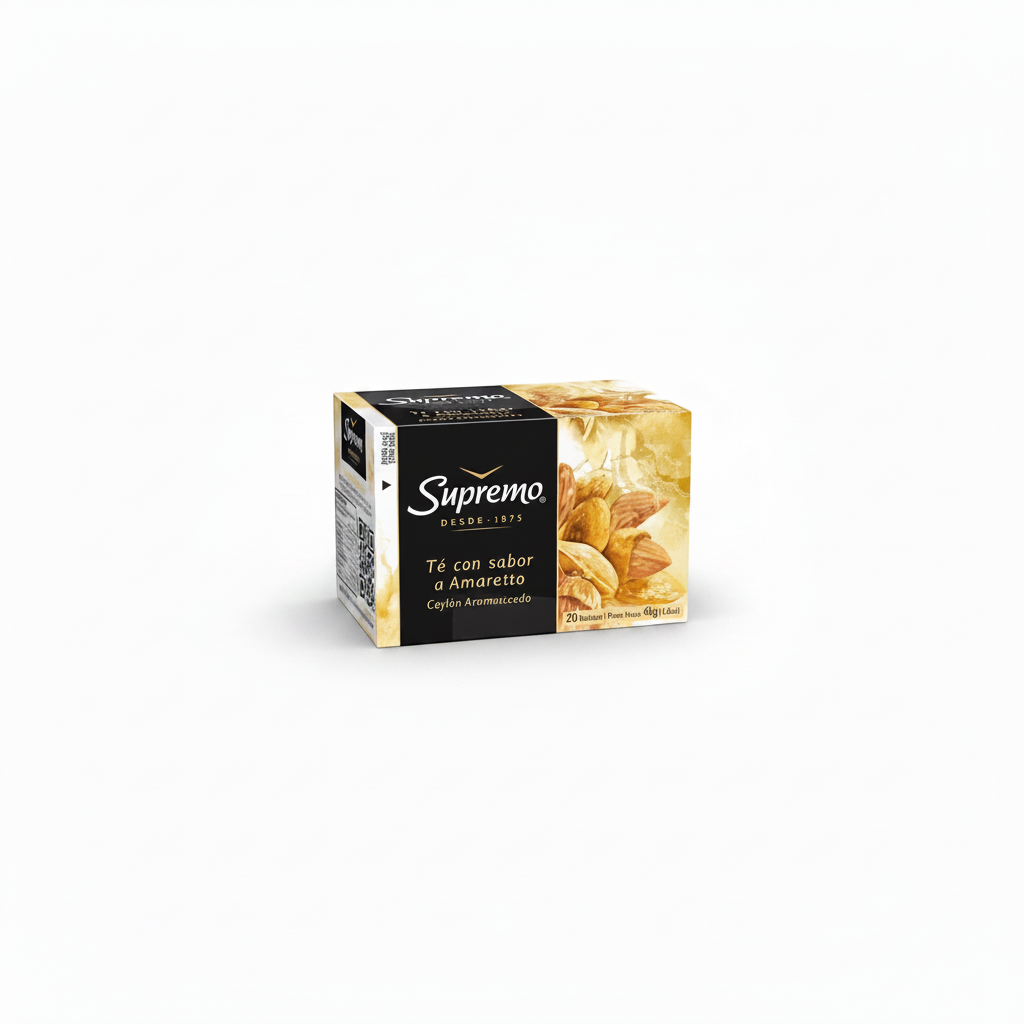 TÉ AROMATIZADO AMARETTO SUPREMO 20U