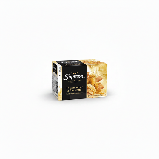 TE AROMATIZADO AMARETTO SUPREMO 20U