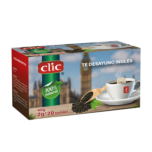 TÉ DESAYUNO INGLÉS CLIC 20U