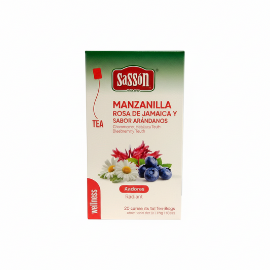 TE DE JAMAICA/ARANDANO/MANZANILLA SASSON 30GR
