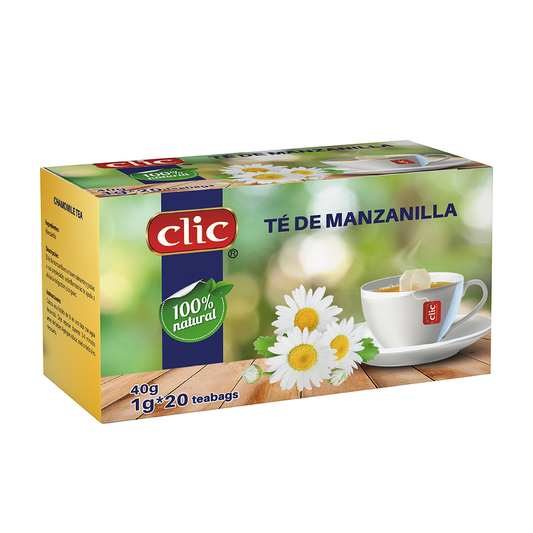 TÉ DE MANZANILLA CLIC 20U