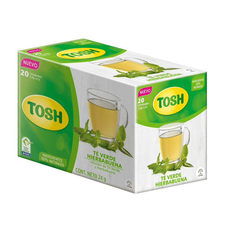 TE VERDE HIERBABUENA TOSH 24GR