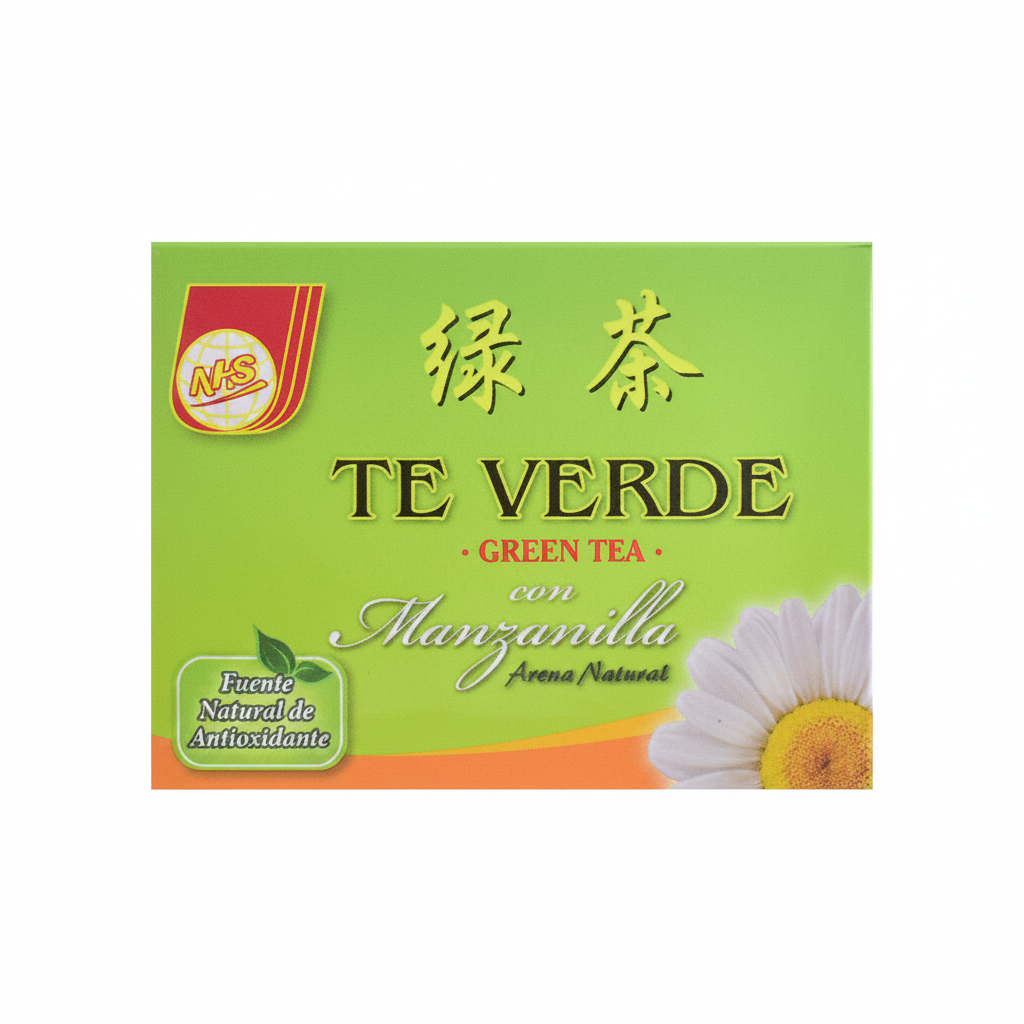 TE VERDE MANZANILLA NHS 40GR