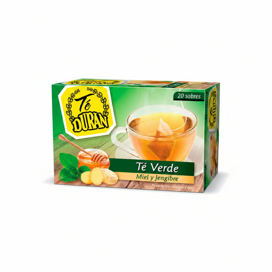 TE VERDE MIEL Y JENJIBRE 20U