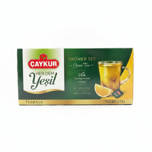 TE VERDE AROMA LIMON CAYKUR 40GR