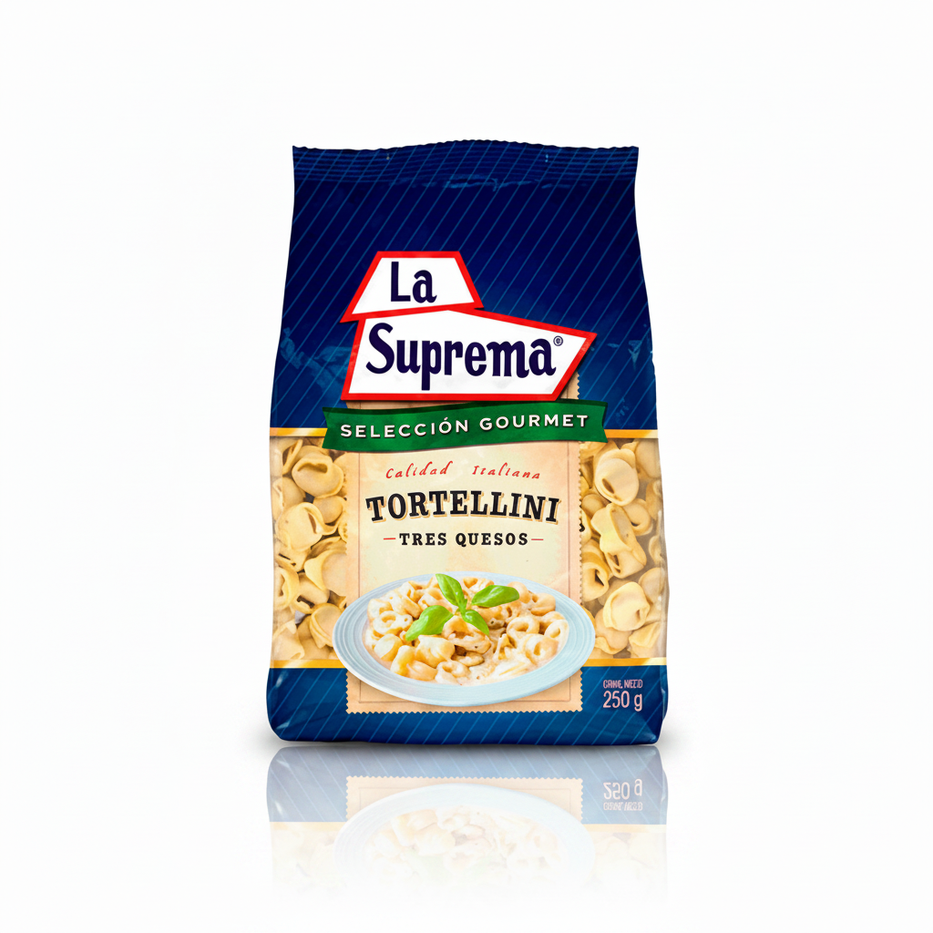 TORTELLINI TRES QUESOS LA SUPREMA 250GR