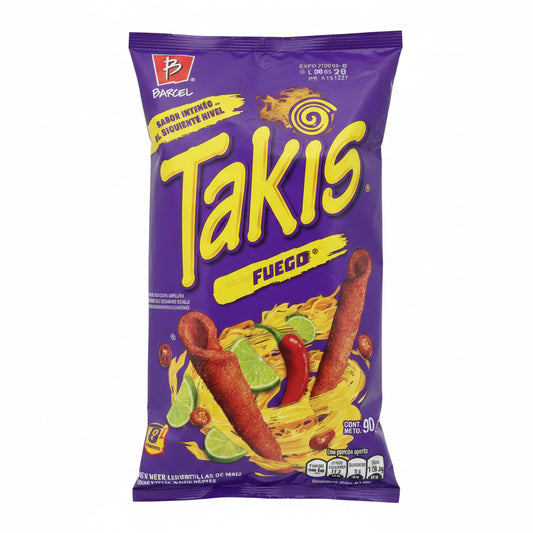 TORTILLA ENROLLADA FUEGO TAKIS 90GR