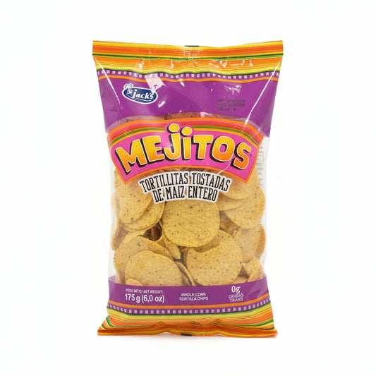 TORTILLAS TOSTADAS MEJITOS JACKS 175GR
