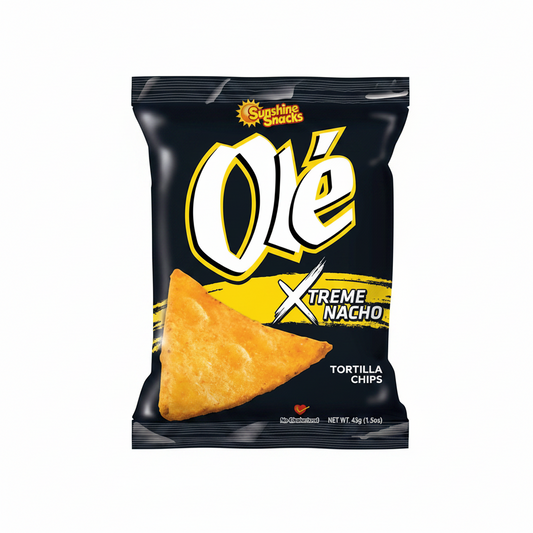 NACHOS SUNSHINE XT NACHO OLE CHIPS 43GR