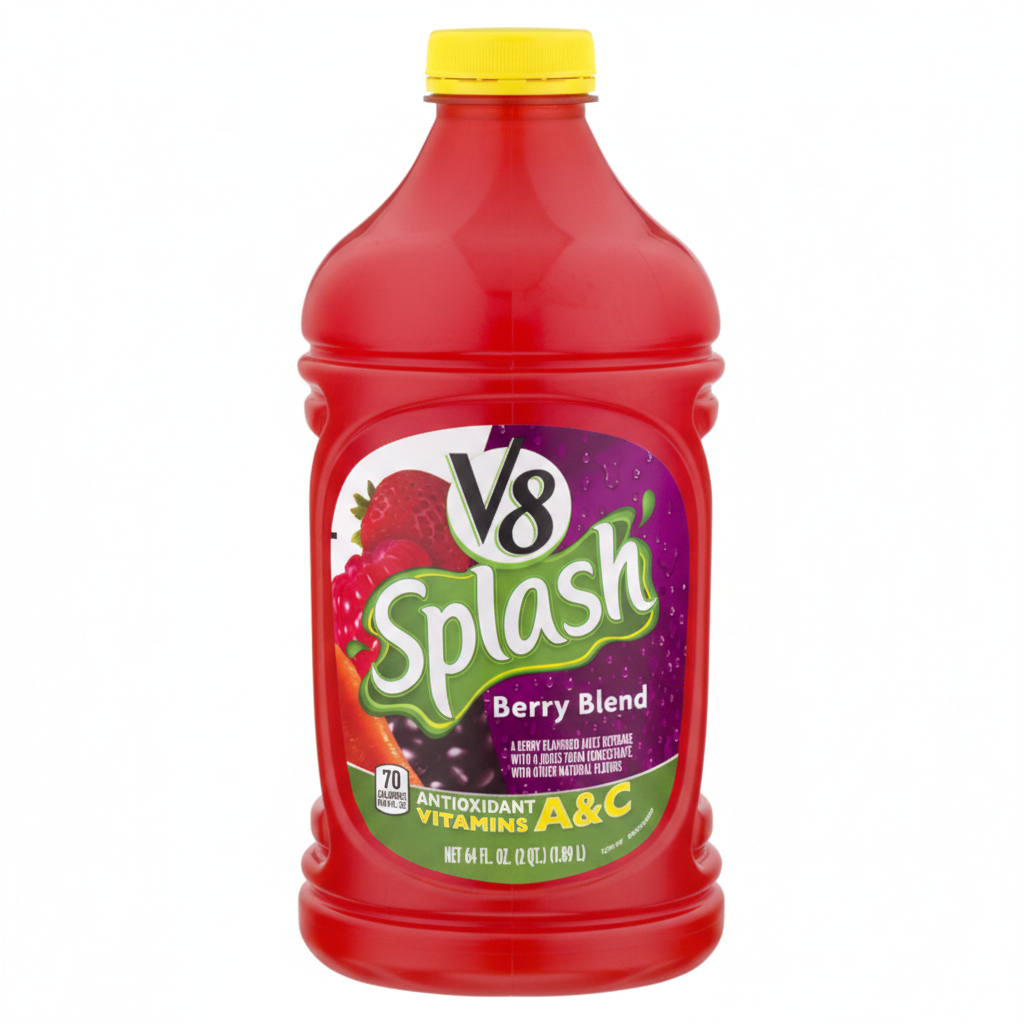 V8 SPLASH BERRY BLEND 64OZ
