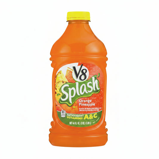 V8 SPLASH NARANJA PIÑA 64OZ