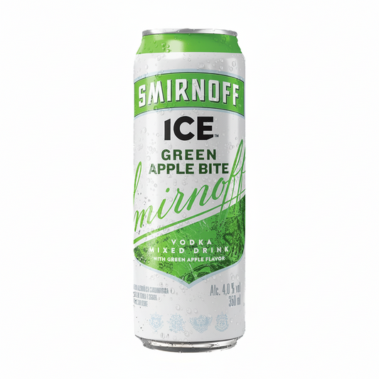 VODKA SMIRNOFF ICE GREEN APPLE 350ML