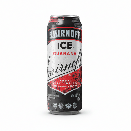 VODKA SMIRNOFF ICE GUARANA 350ML