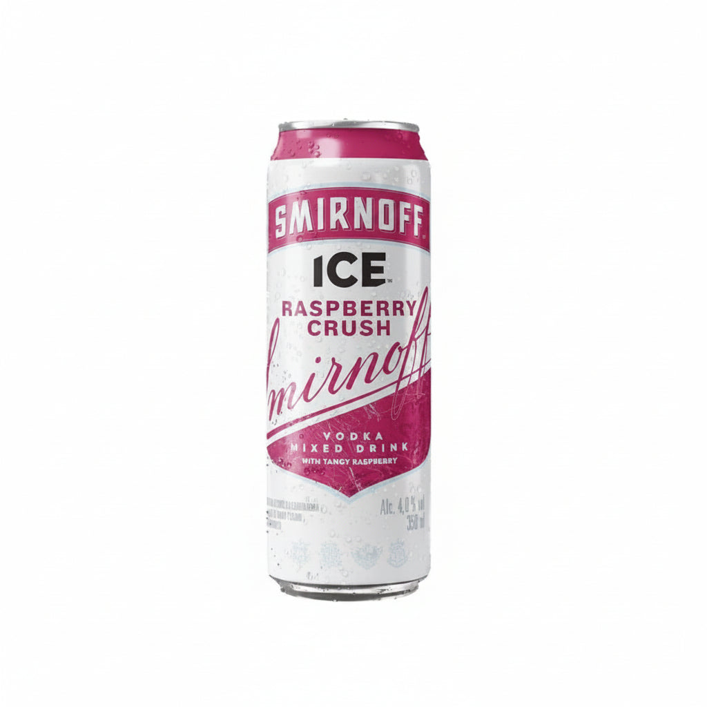 VODKA SMIRNOFF ICE RASPBERRY 350ML