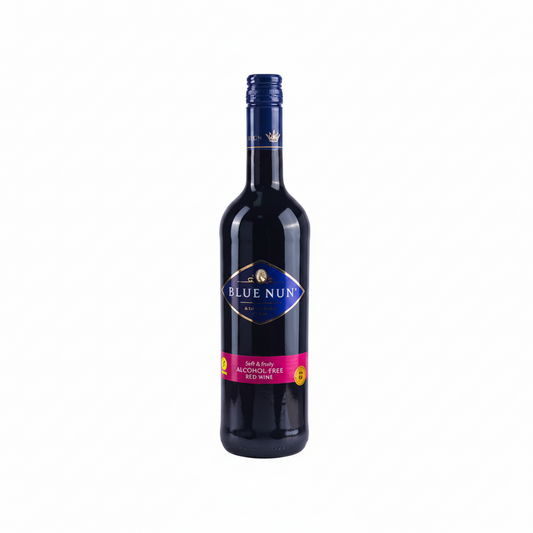 WINE RED ALCOHOL BLUE NUN FREE 750ML