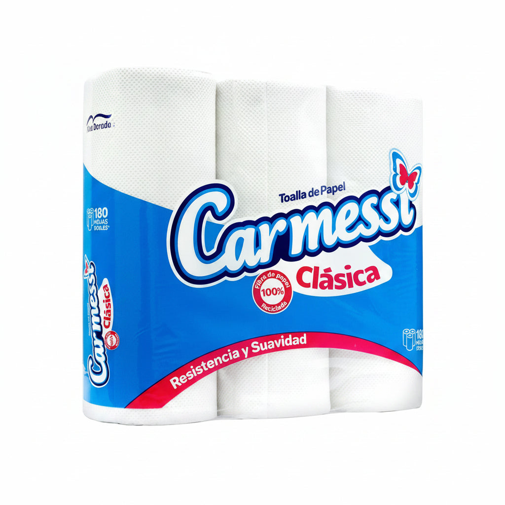 3PACK PAPEL TOALLA CARMESSI
