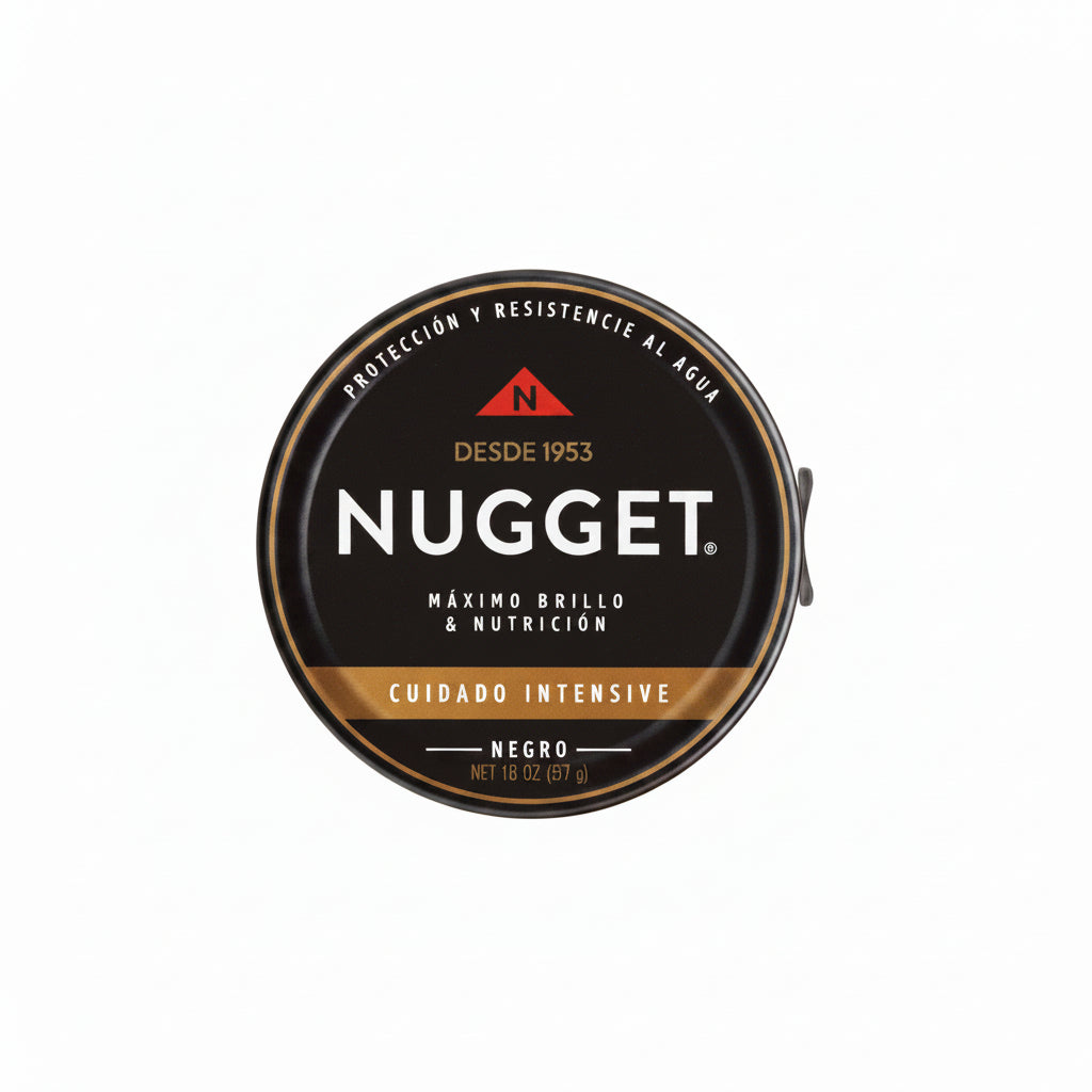 BRILLO PARA CALZADO NEGRO NUGGET 65GR
