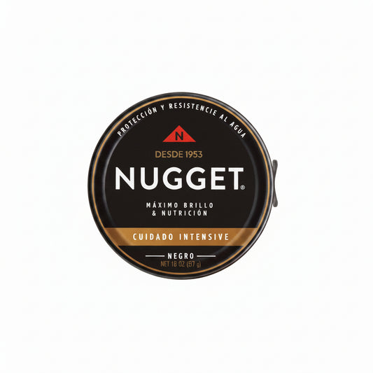 BRILLO PARA CALZADO NEGRO NUGGET 65GR