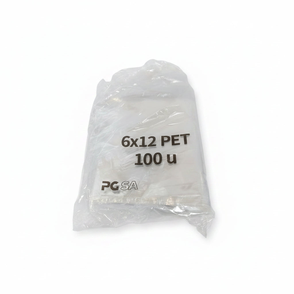 BOLSA 6X12 TRANSPARENTE PLASTICAS