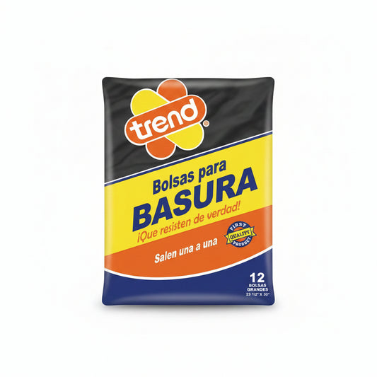 BOLSA DE BASURA GRANDES 23.5X30 TREND