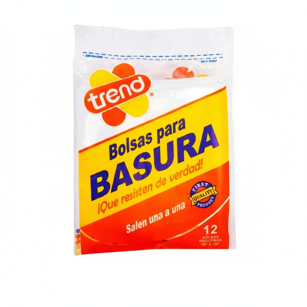 BOLSA DE BASURA PEQUEÑAS 18X19 TREND