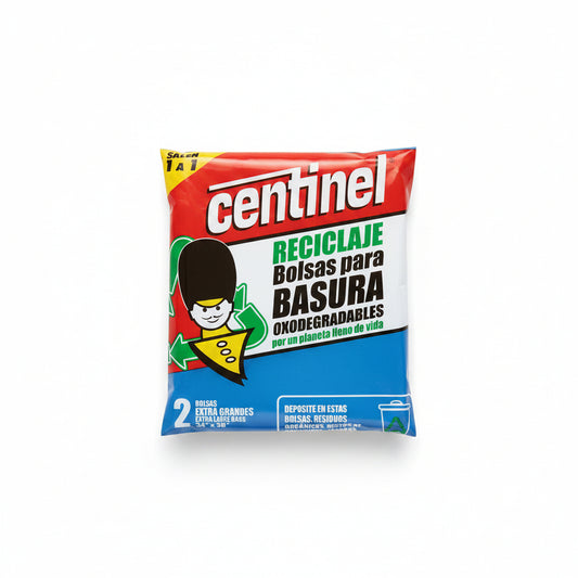 BOLSA DE BASURA EXTRA GRANDE AZUL CENTINEL