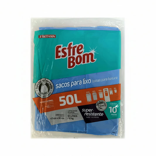BOLSA DE BASURA GRANDE ESFRE BOM 50L