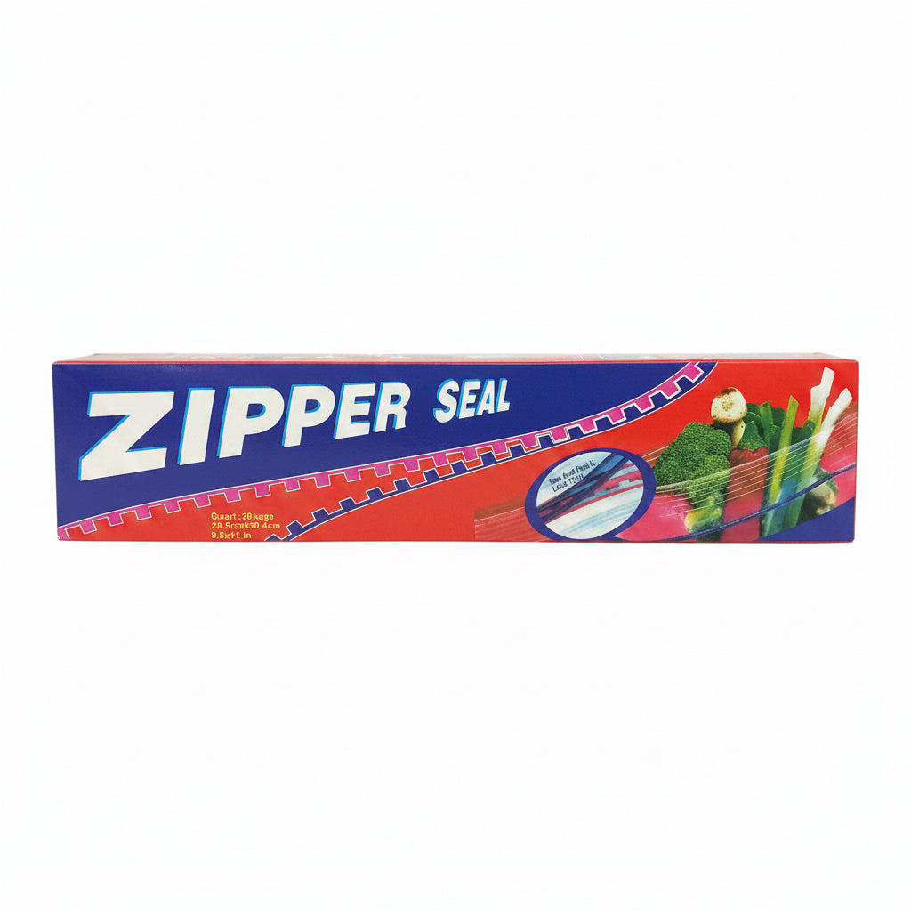 BOLSAS PLÁSTICAS ZIPPER SEAL 20U