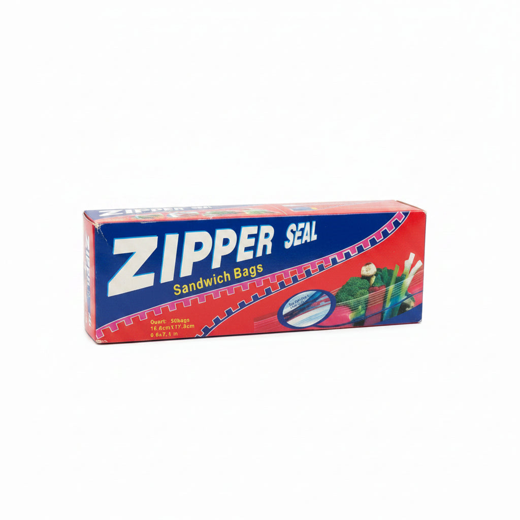 BOLSAS PLÁSTICAS ZIPPER SEAL 50U