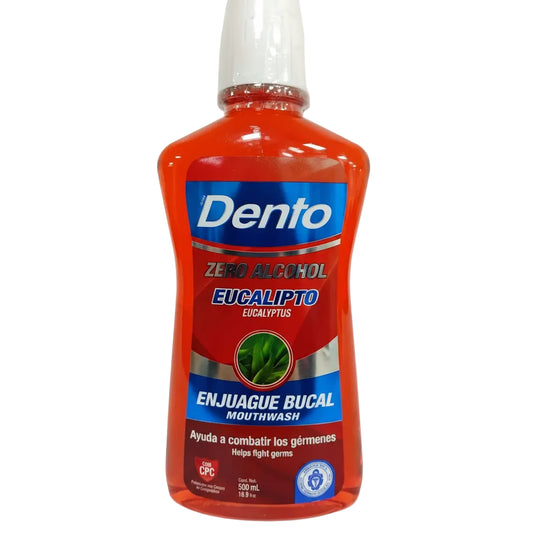 ENJUAGUE BUCAL EUCALIPTO DENTO 500ML