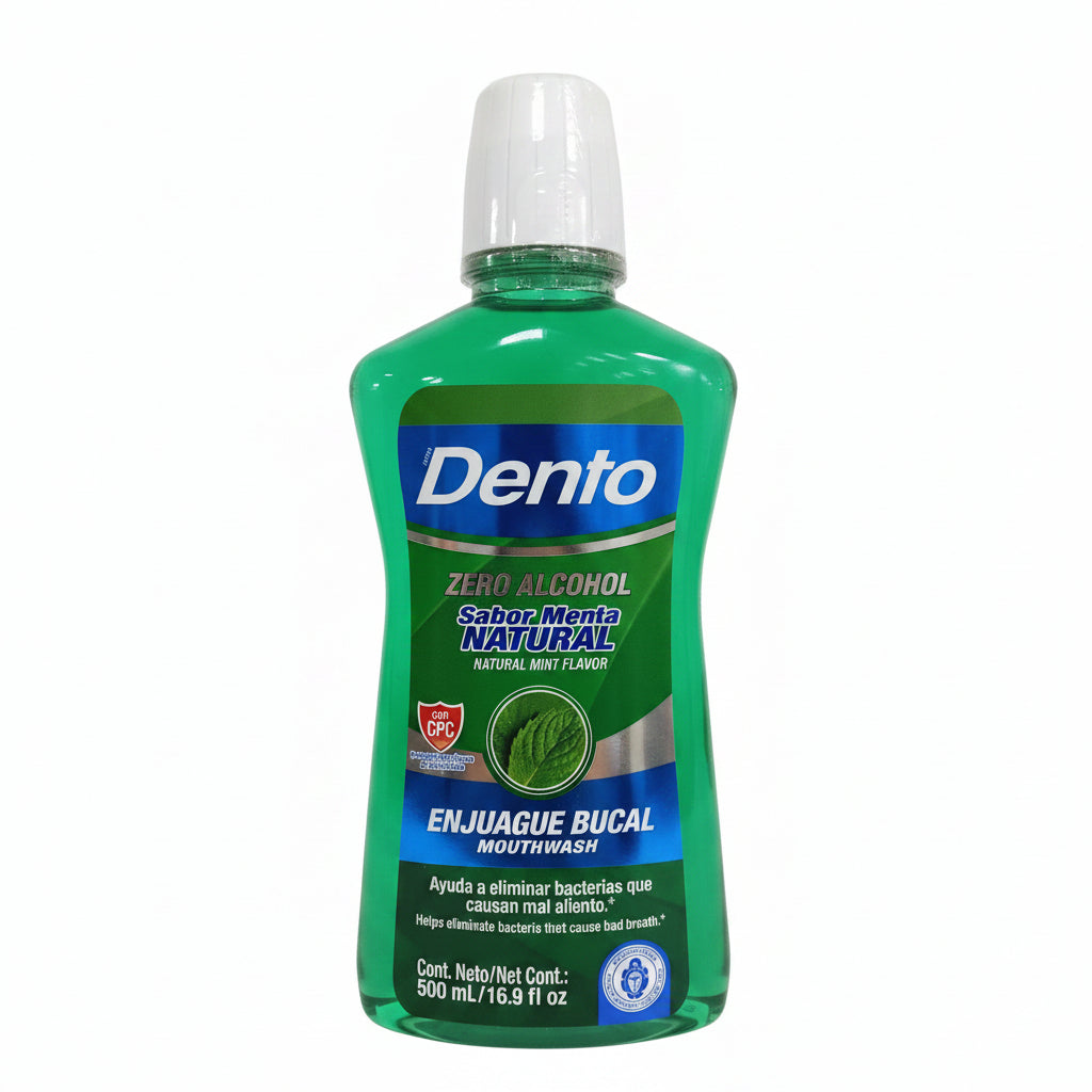 ENJUAGUE BUCAL MENTA DENTO 500ML