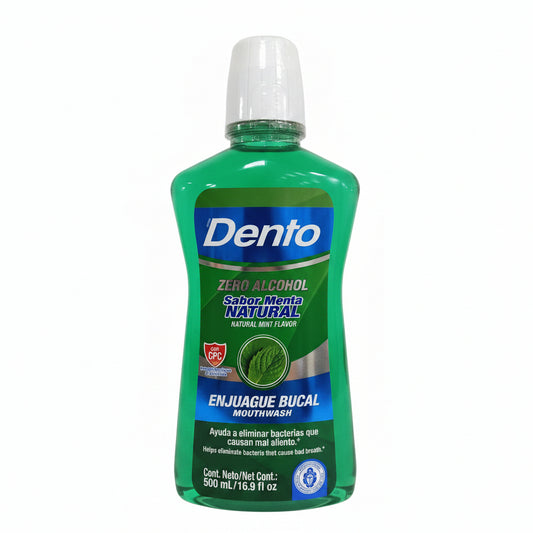 ENJUAGUE BUCAL MENTA DENTO 500ML