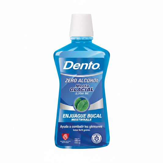 ENJUAGUE BUCAL MENTA GLACIAL DENTO 500ML