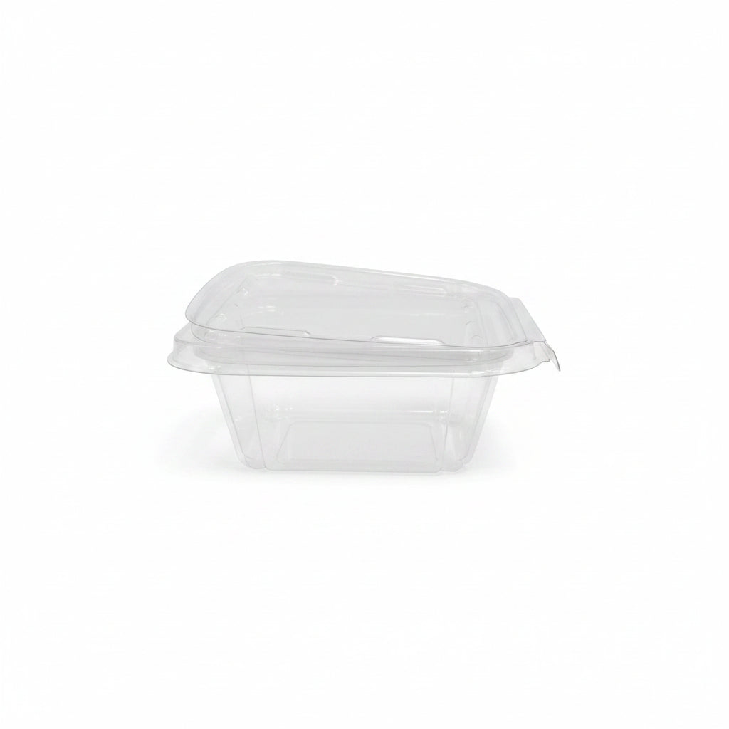 ENVASE PLÁSTICO CUADRADO 12OZ