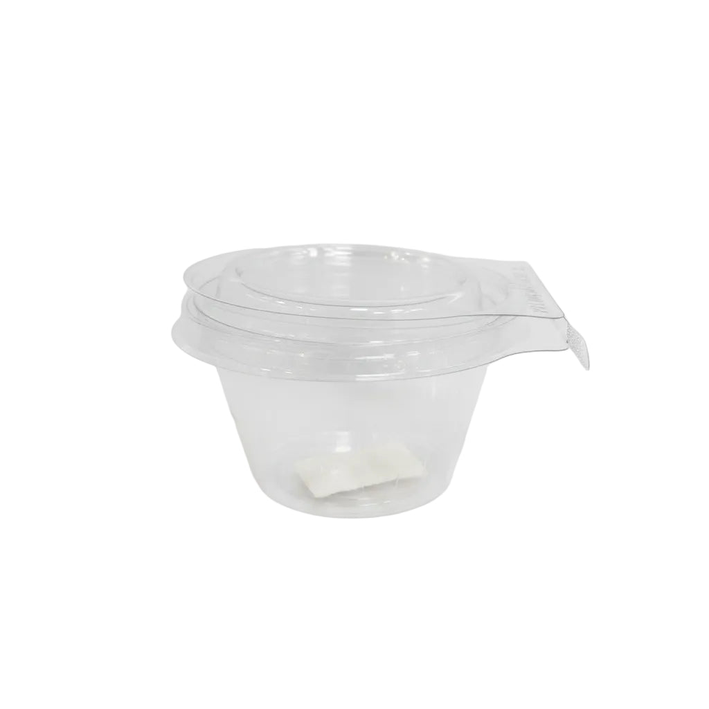ENVASE PLÁSTICO TRANSPARENTE SNACK 8OZ