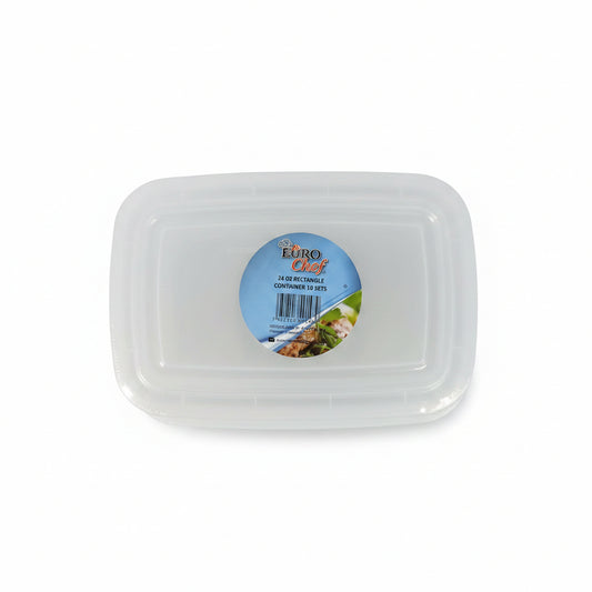 ENVASE RECTANGULAR CON TAPA EUROCHEF 10 SET