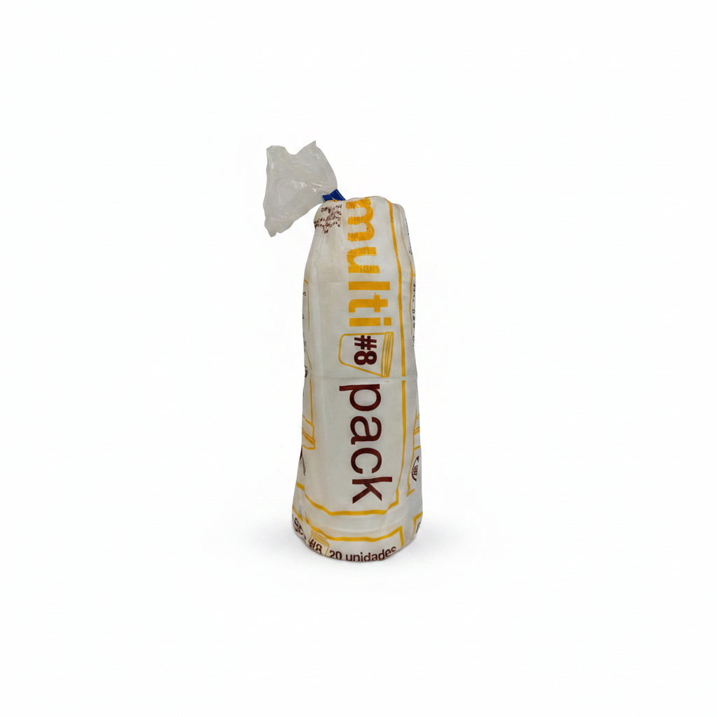 ENVASES DESECHABLES MULTIPACK 8OZ