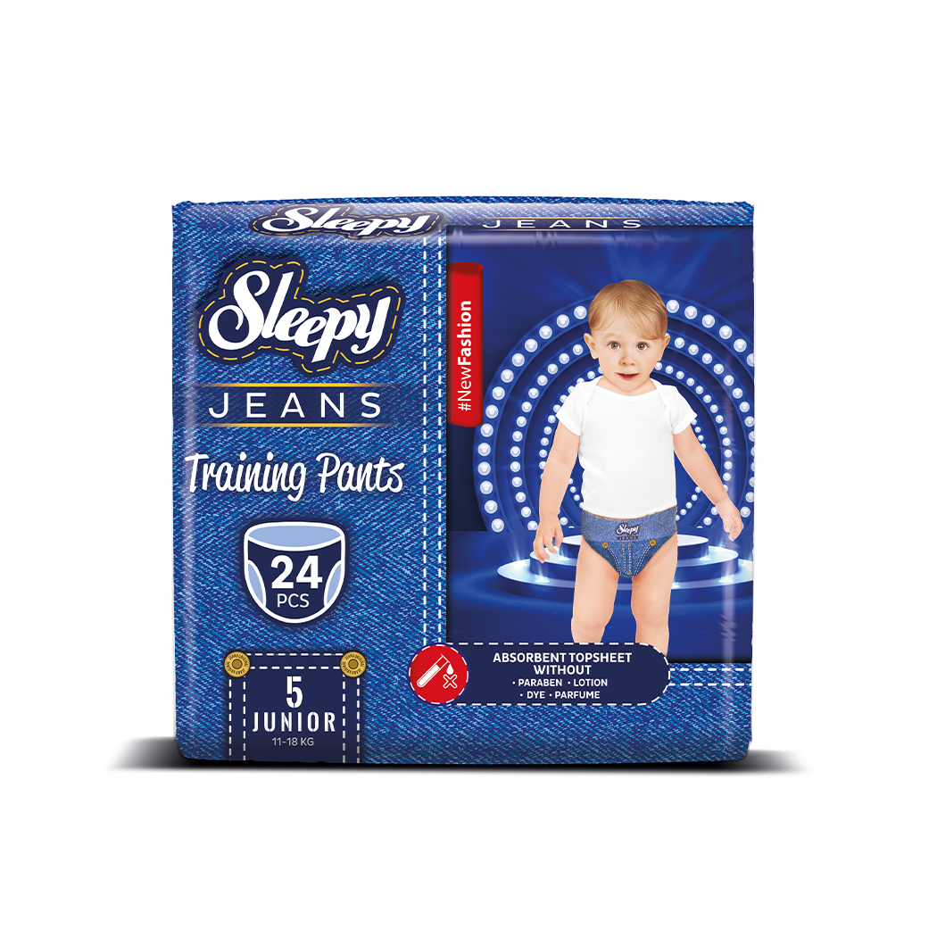 PAÑALES PULL UP 5JUNIOR JEANS 24U