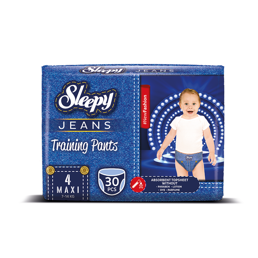 PAÑALES PULL UP 4MAXI JEANS 30U