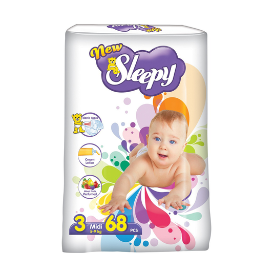 PAÑALES DESECHABLE JUMBO MIDI 68U
