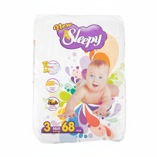 PAÑAL MIDI 5-9KG SLEEPY 30U