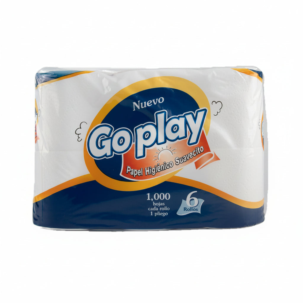 PAPEL HIGIÉNICO GO PLAY 6U