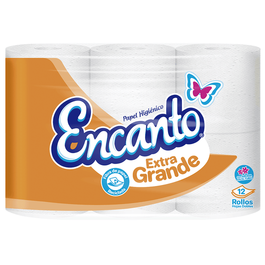PAPEL HIGIÉNICO GRANDE ENCANTO 12U