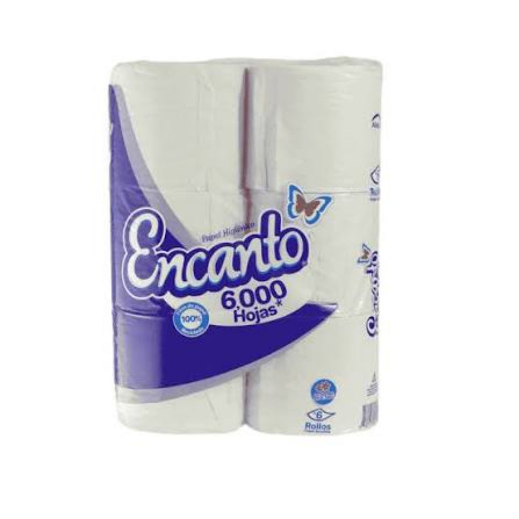 PAPEL HIGIÉNICO GRANDE 6U