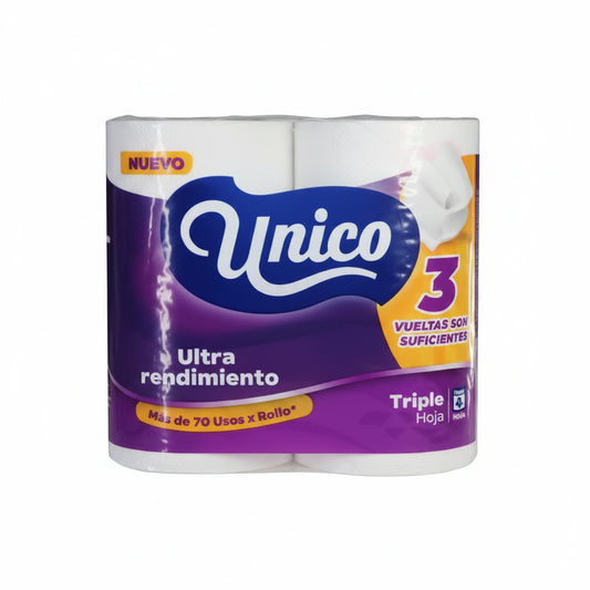 PAPEL HIGIÉNICO ULTRA RENDIMIENTO 4U