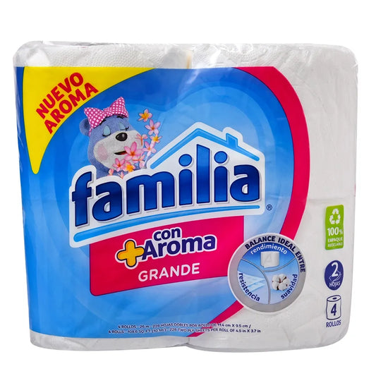 PAPEL HIGIÉNICO AHORRO FAMILIA 4U