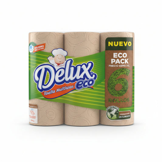 PAPEL TOALLA ECO DELUX 3U