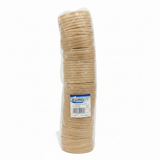 TAPAS KRAFT PARA 8OZ 50U